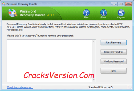 Facebook Password Recovery Serial Key